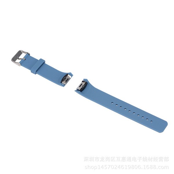 Beaucoup de couleurs Bracelet en Silicone pour Samsung Galaxy Gear S2 R720 R730 Bracelet de remplacement Bracelet pour SM-R720 montre intelligente: Rock blue