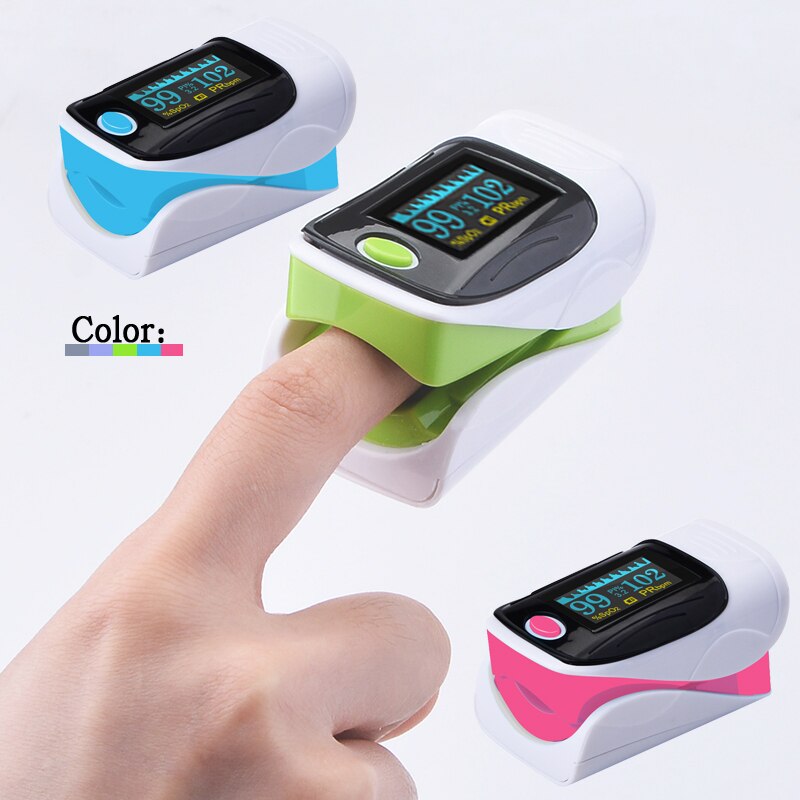 Vinger Pulsoximeter Blood Oxygen Bloed Oximeter Draagbare Oximeter Pulsoxymeter Vinger