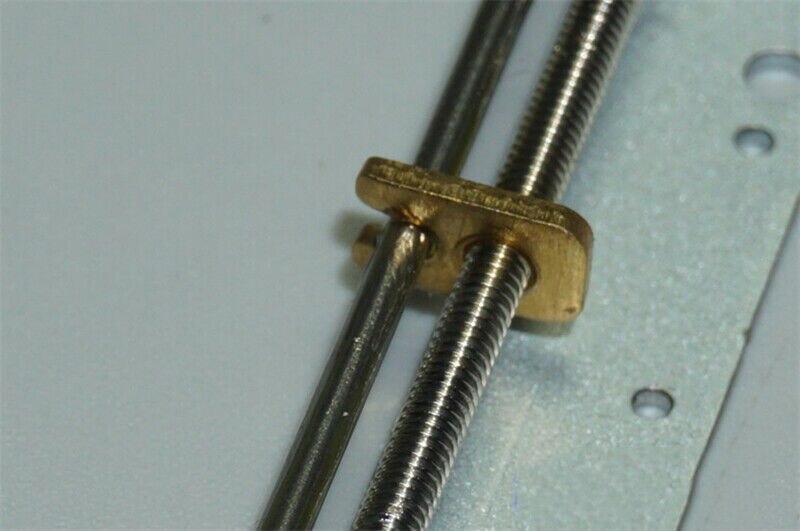 1PC Mini 10mm Stepper Motor 2-Phase 4-Wire Precision Long Linear Screw Stepping Motor Slider Position Block 38mm Stroke 53 Ohms