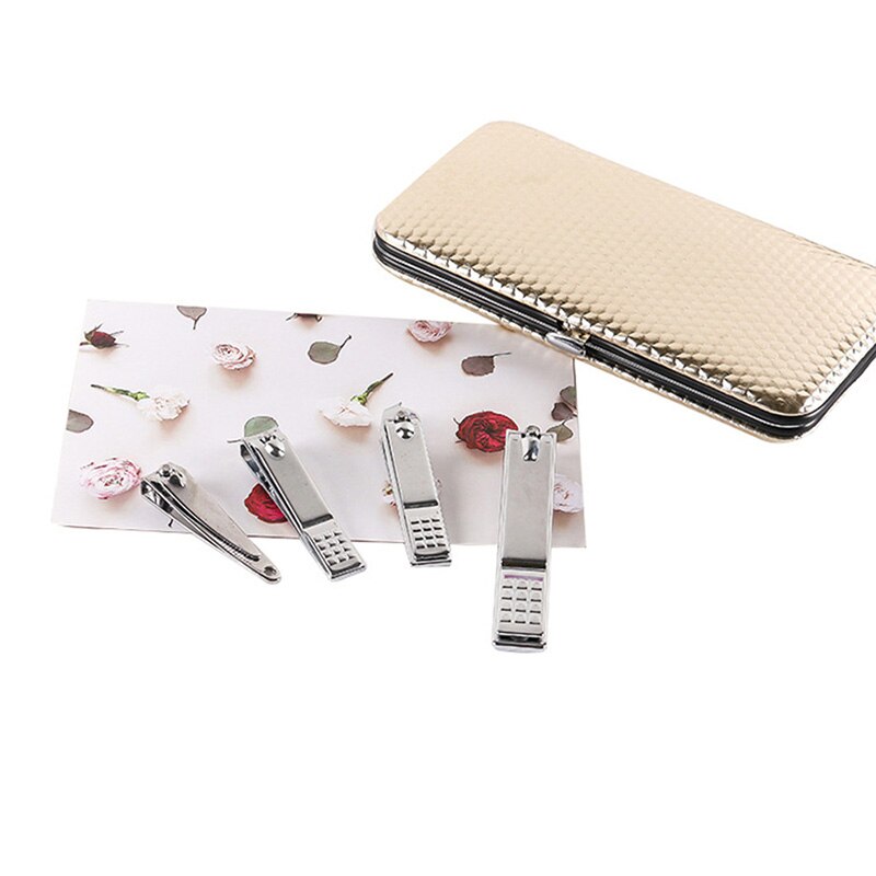 19pcs of One Set Multifunctional Nail Trimmer Portable Manicure Kit Durable Nail Clippers Useful Nail Cutter for Man Woman Home