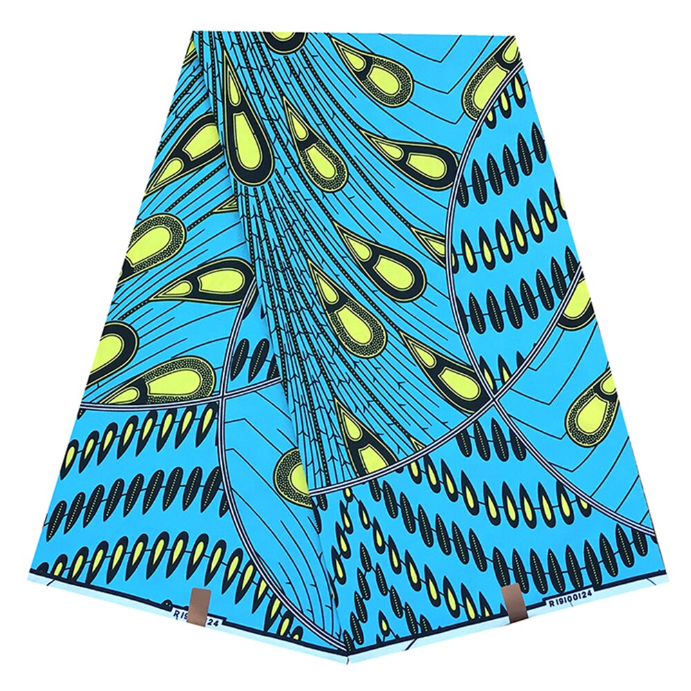 African original Wax african wax fabric 100% Cotton African Veritable wax African Print Fabric For wedding dresses: color4