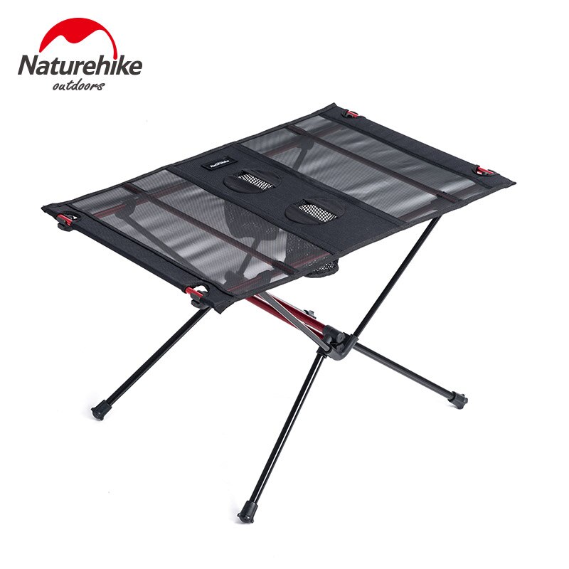Naturehike Neueste Tragbare Faltbare Picknick Tisch mit tasse halter Leichte Falten Schreibtisch Angeln Camping Outdoor dining-tabelle