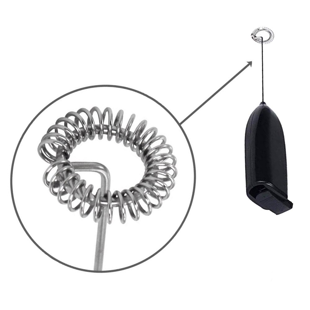 Batidor eléctrico para bebidas, batidor de café, Espumador de leche, batidora mexclador agitador de huevos, batidor eléctrico de Mini Mango, utensilios de cocina