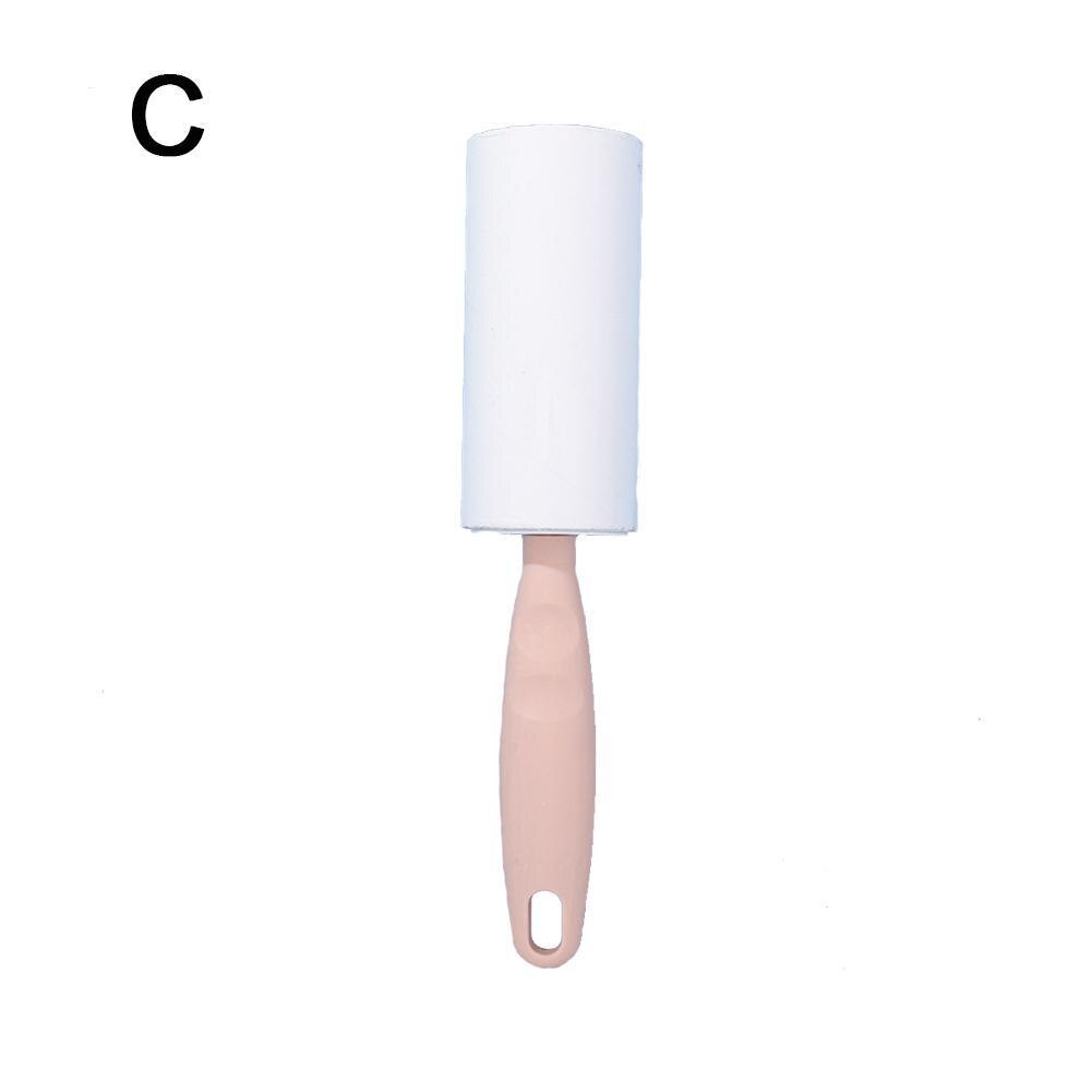 Sticky Paper Roller Super Sticky Clothes Lint Rolling Remover Sofa Curtain Hair Fuzz Fabric Removal Roller Dust Pet N4g3: C