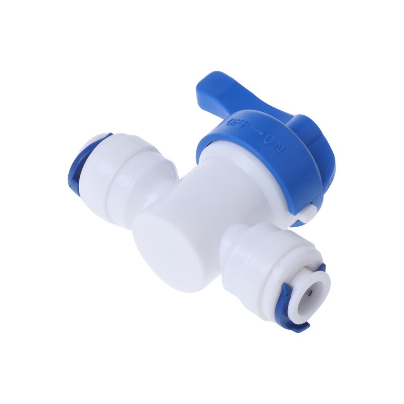1/4'' Inline Ball Valve Quick Connect Shut off For RO Water Reverse Osmosis