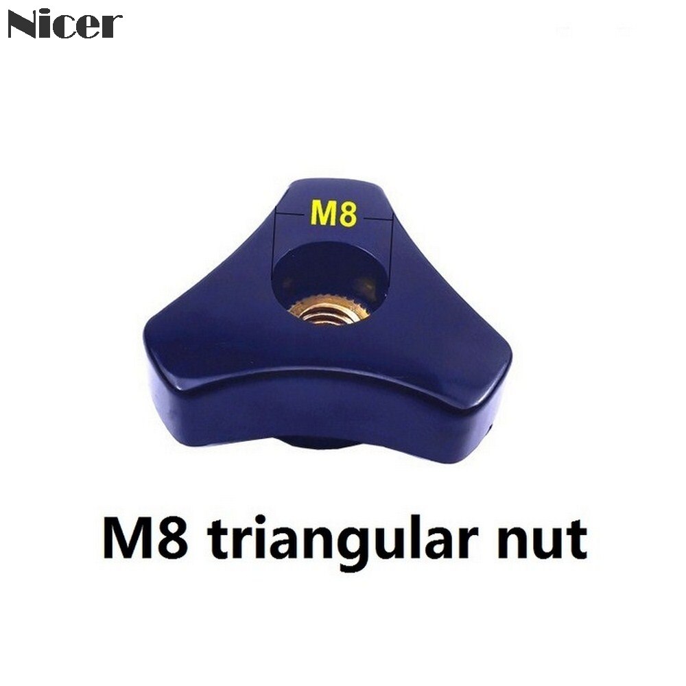 Écrou coulissant t-track M6/M8 en alliage d'aluminium, écrou à fente en T pour gabarits de Type 30/45, fixation par vis, outils pour le travail du bois: 5pcs M8 nut
