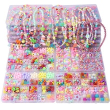 2 æske gør-det-selv perler legetøj til børn håndlavede halskæder armbånd smykker fremstilling af perler sæt sæt pædagogisk legetøj perles pour enfant