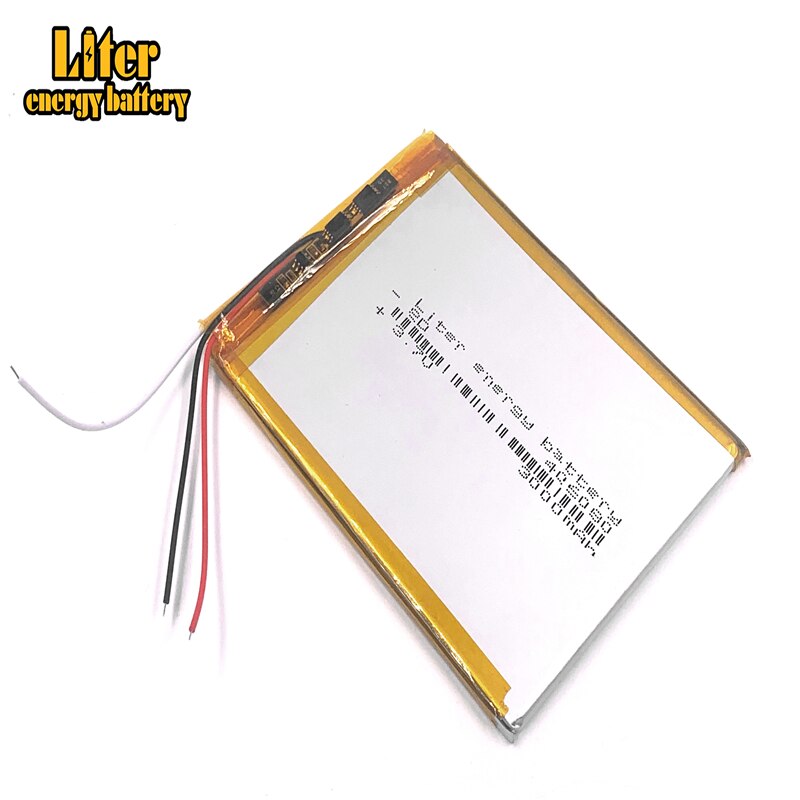3wire 406080 3.7V 3000mah Lithium polymer Battery with Protection Board For VX787 VX530 VX540T VX585
