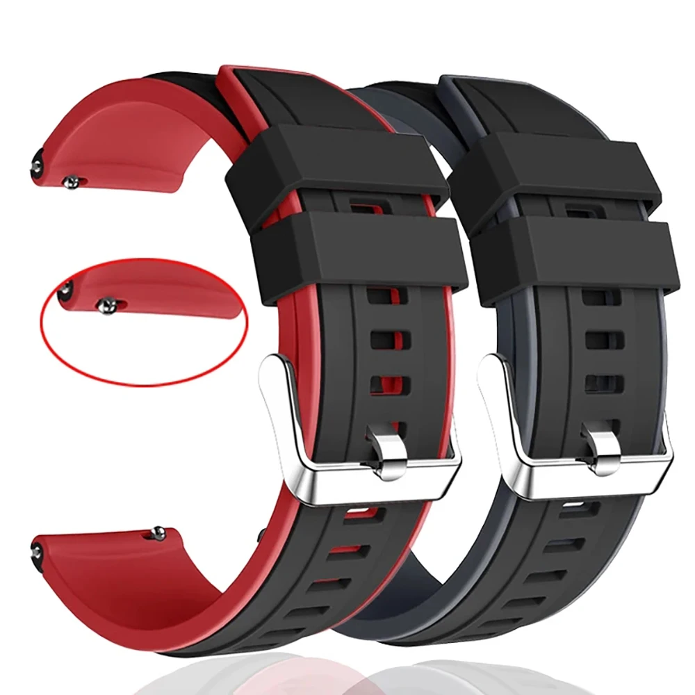 Silikone 20mm rem til amazfit gtr 47 42 mm, gtr 22mm 3 sport armbånd til amazfit gts 4 3 2e 2 mini urrem til amazfit bip