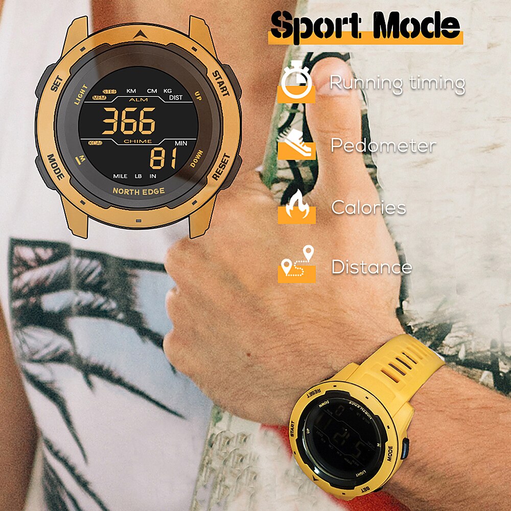Tevimpeya Orologio digitale uomo