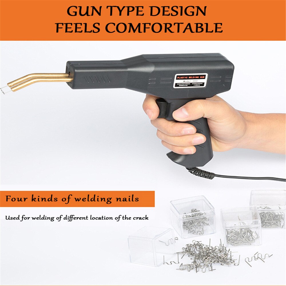 Semi-automatic plastic welding machine garage tools portable nailing machine PVC plastic repairing machine car bumper repair