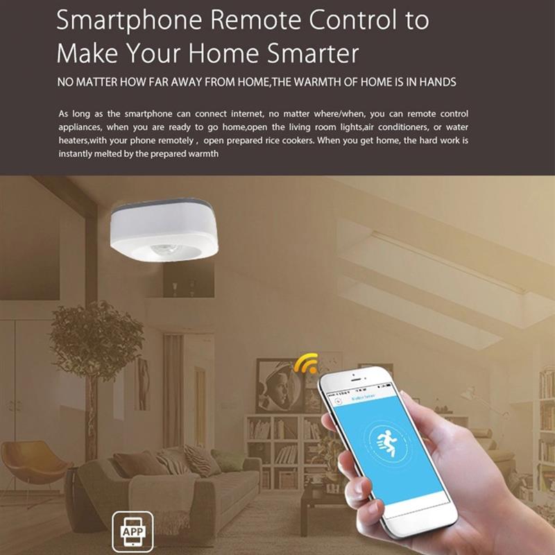 Tuya Motion Sensor WiFi PIR Body Movement Detector Wireless Smart Detector Home Security System