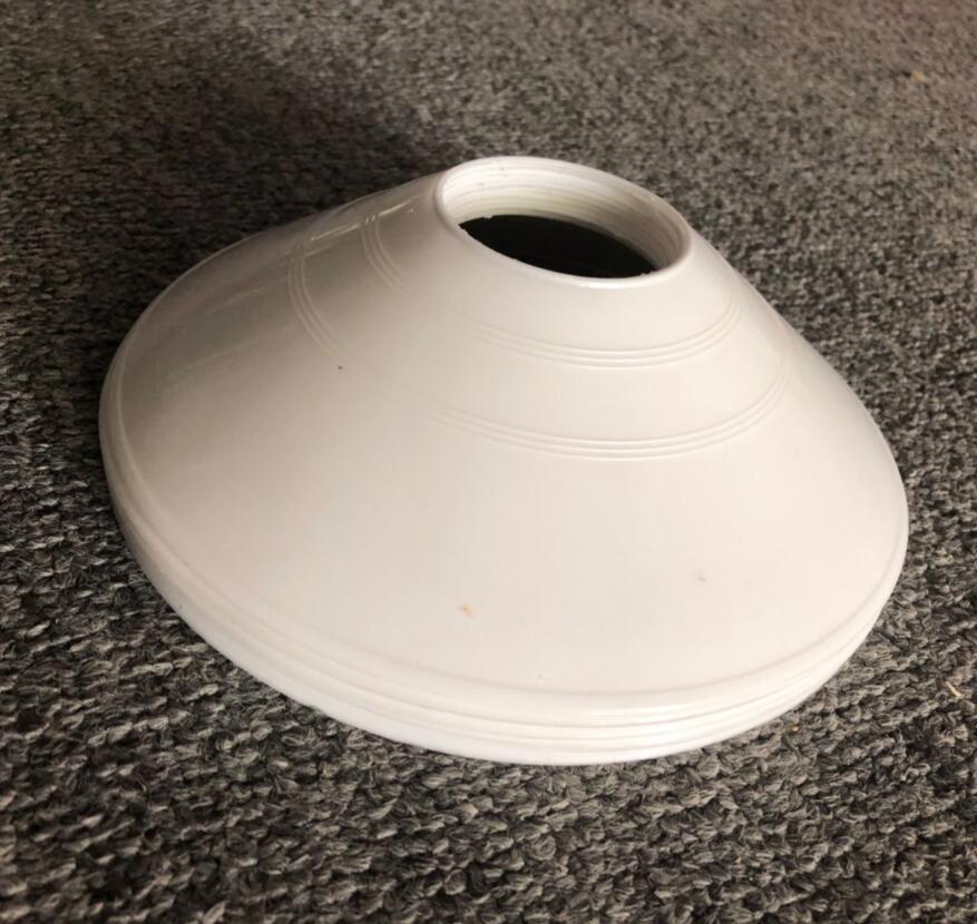 Outdoor Sport Voetbal Rugby Speed Training Disc Cone Cross Track Ruimte Marker Inline Schaatsen Cross Speed Training 5Pcs: white