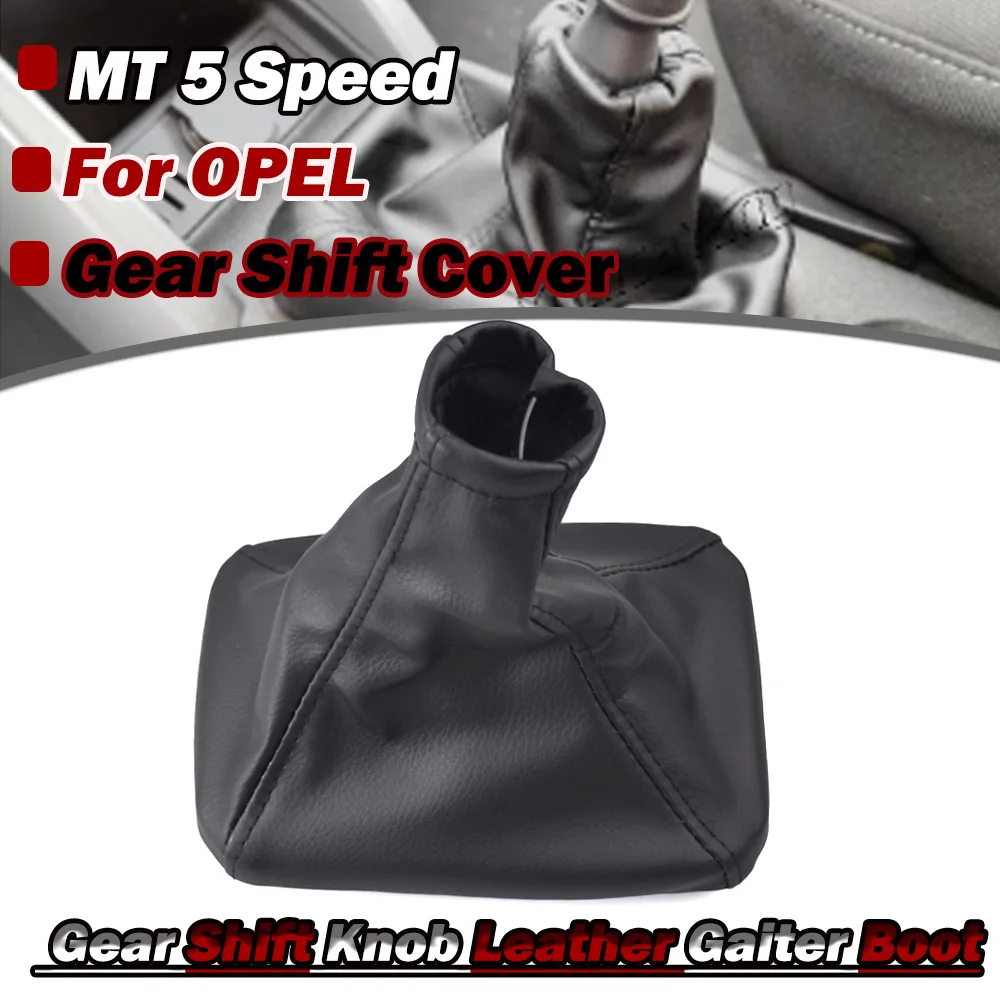 Passend für OPEL CORSA C (01-06) TIGRA B (04-12) COMBO C(01-11) Auto MT 5-Gang-Schaltknauf mit Gamasche, Kofferraumabdeckung, Handbremsengehäuse