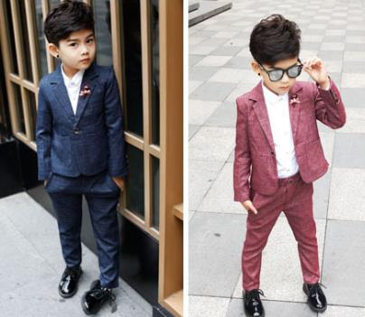 formale Jungen anzug Hochzeit/Rauchen Anzüge Jungen Blazer Anzug Mariages/kleidung Durchführen Kostüm Kleinkinder Blazer 2 stücke: jacke + Hosen
