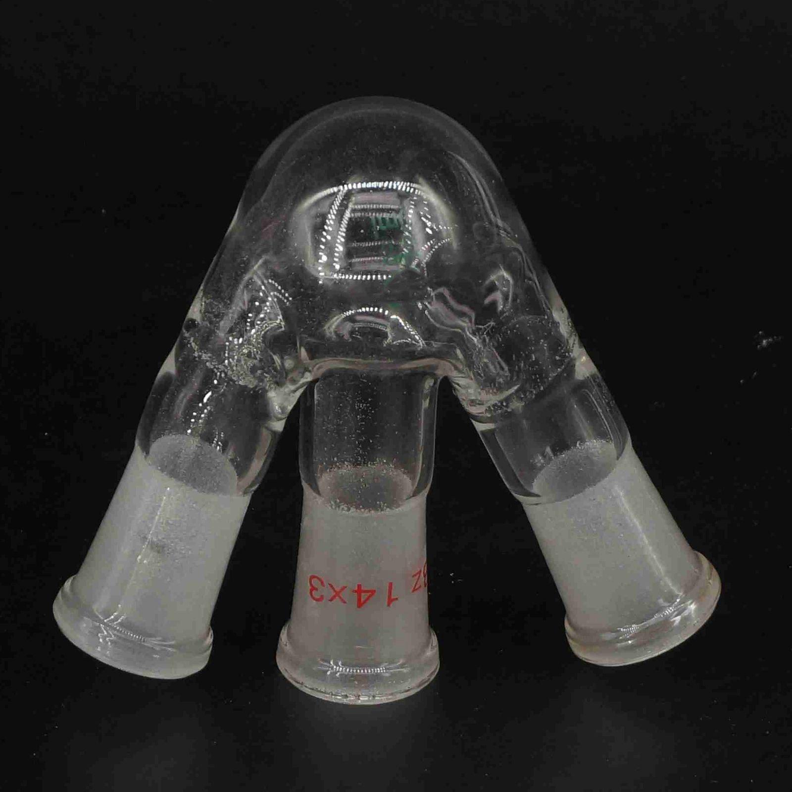 10ml 14/23 Central Branch Joint GG17 Glass 3 Necks Flask Round Bottom Laboratory