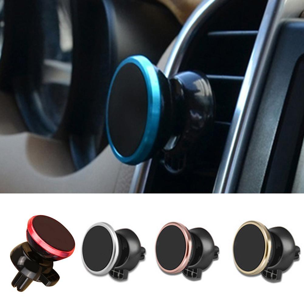 Universele Auto Houder Mini Air Vent Outlet Mount Magnetische Telefoon Stand Rack