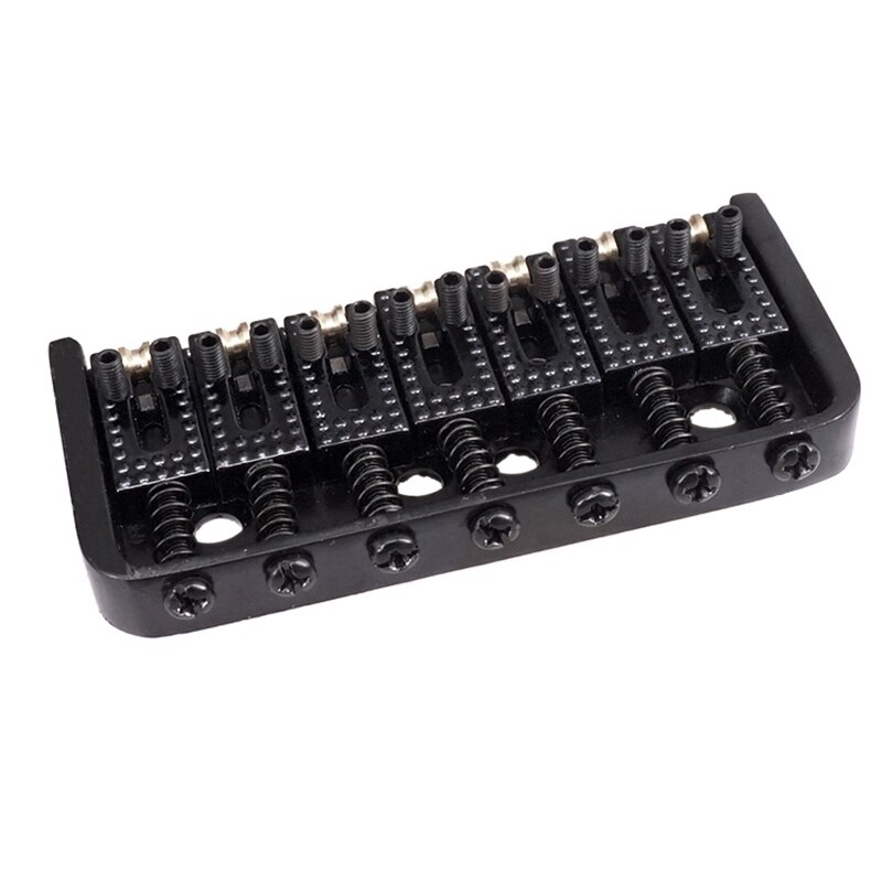 7 String Electric Guitar Ball String Code Bridge Pull String 7 String Roller Bridge Fixed Bridge Pull String Black