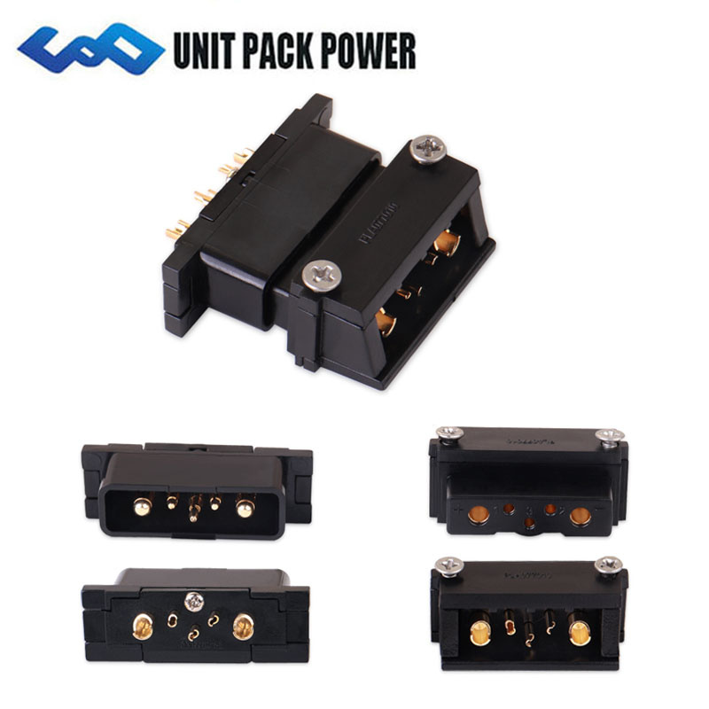 Hailong Ebike Battery Power discharge connector 4pins 5pins Male or Female Battery Base Plate Mouted Parts plug Replacement