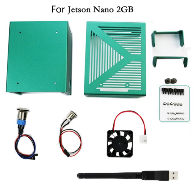 Jetson Nano/Xavier NX Jetson Nano Aluminum Case: Jetson Nano 2GB Case