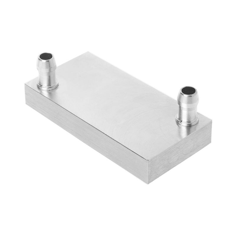 40*80mm Primary Aluminum Water Cooling Block Heat Sink System For PC Laptop CPU