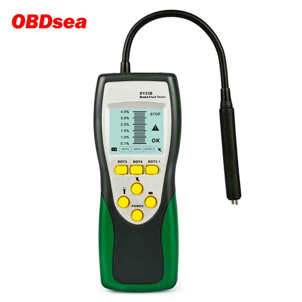 Duoyi DY23/DY23B Automotive Brake Fluid Tester Digital Brake Fluid Inspection Check Car Brake Oil LED Indicator Display