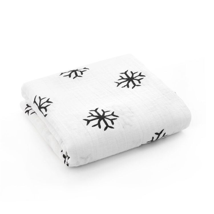 Mousseline Katoen Gaas Badhanddoek 2 Lagen Baby Handdoek Baby Inbakeren Handdoek Ins Explosies Winkelwagen Zetel Deken