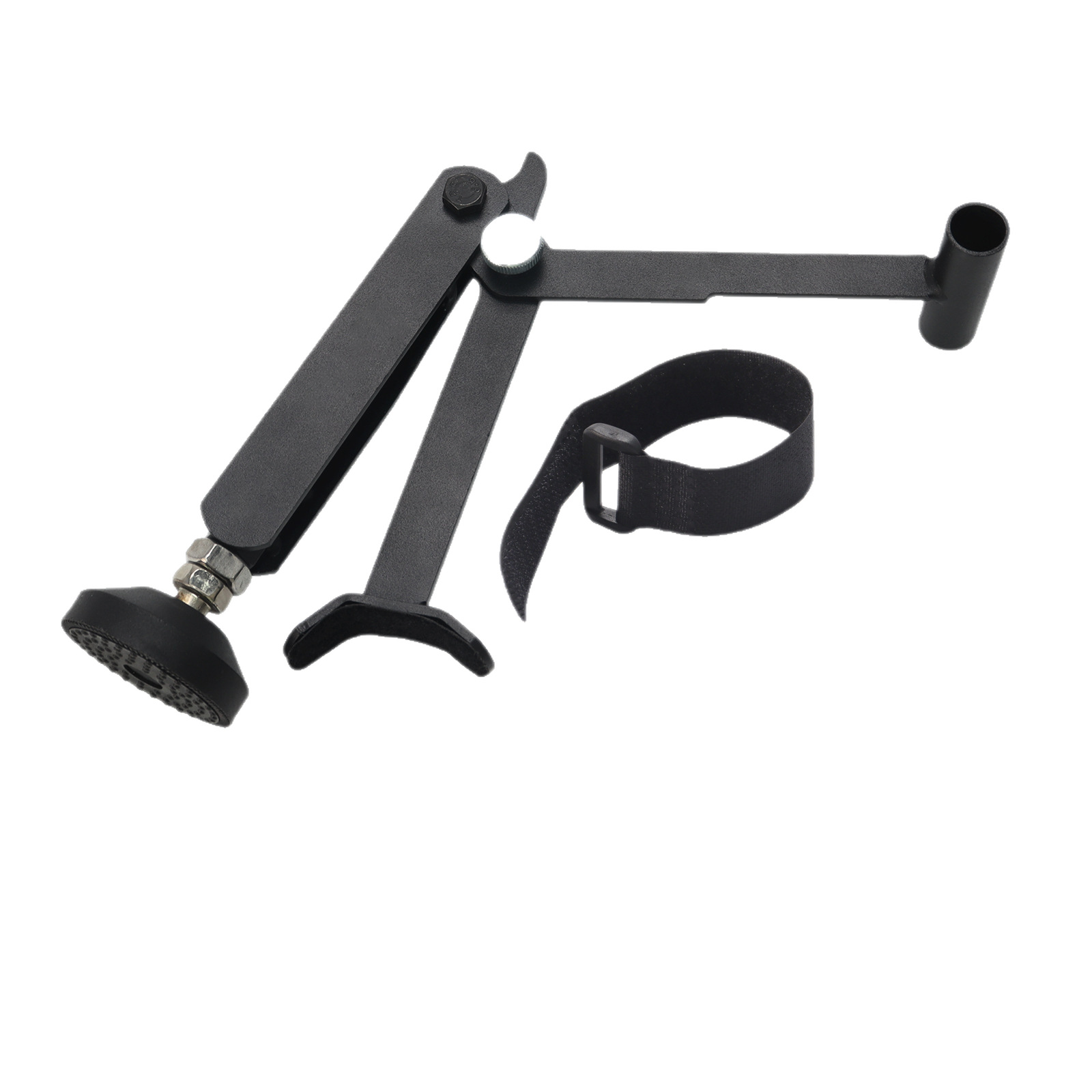 Klappbarer Motorrad-Schwingenhebeständer, Tragbarer Seitenständer für Schmutz Fahrräder, Stabiler Radstütz-Heberahmen