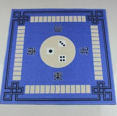 Mahjong Mat Huishoudelijke Mahjong Tafel Doek, Huishoudelijke Tafelkleed 4 Kleur Optioneel: Blauw