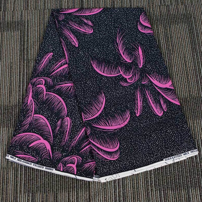 100% Katoen Afrikaanse Stoffen Wax Nederlands Paars Print Pagne Ankara Holland Voor Naaien Feestjurk Gordijn Doek