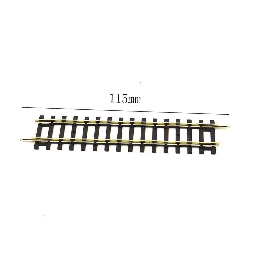 3 stk ho tog model togspor lige skinne 1:87 model jernbane tilbehør