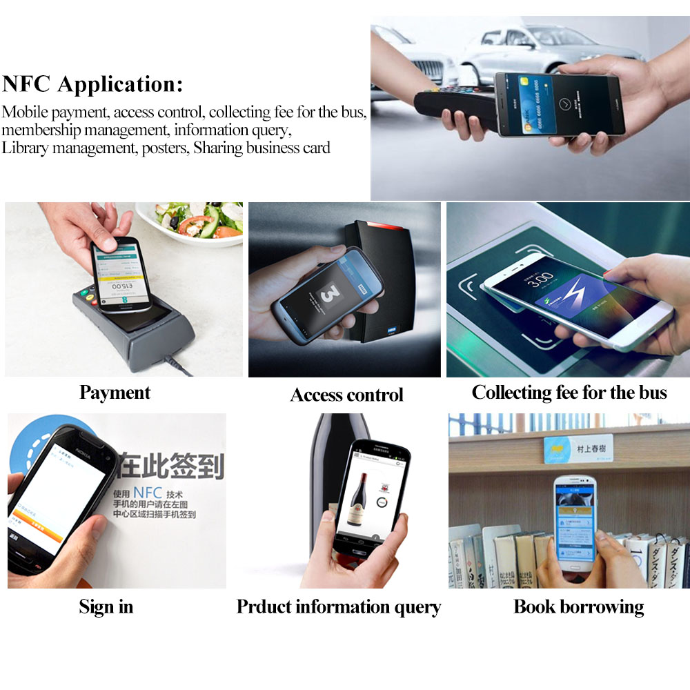 Autocollants RFID en papier blanc de 25mm, étiquette adhésive universelle MF Classic 1K S50 13.56MHz, pour tous les téléphones NFC, 10 pièces