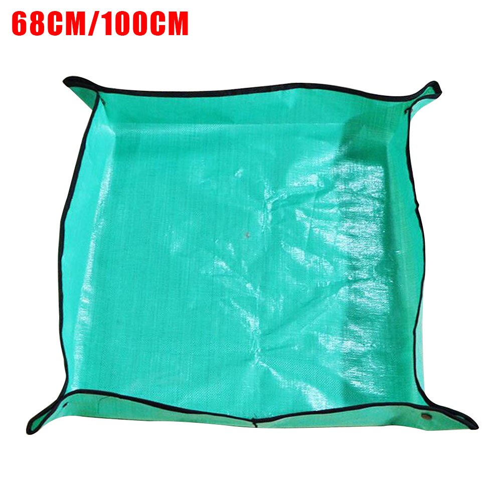 68CM/100CM Planting Mat PE Garden Mat Green Gardening Pad Plant Balcony Super Light Reusable Waterproof Flower Mat Gardening Mat