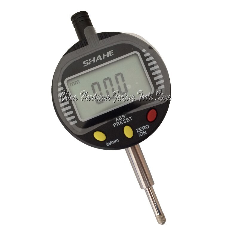 SHAHE 0-12.7 mm digital gauge digital dial indicator electronic indicator 12.7 mm 0.01mm digital indicator