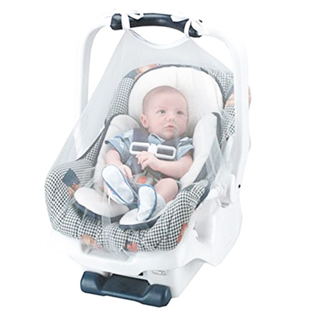 Carrinho de bebê portátil, respirável, verão, carrinho de bebê, mosquiteiro, insetos, capa de proteção, acessório