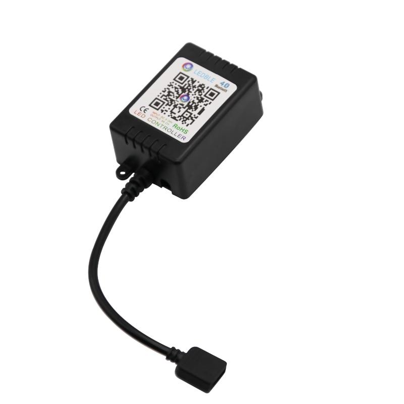 Mini LED RGB Bluetooth Controller Remote Led Strip Wireless Controller For Led Strip Music RGB Led Smart Time Controller 5V 24V