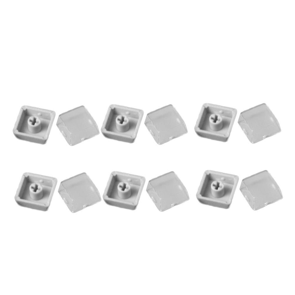 10/Pcs Transparant Keycaps Double-Layer Keycaps Verwijderbare Papier Clips Custom Mx Schakelaar Relegendable Keycap Shell Bescherming