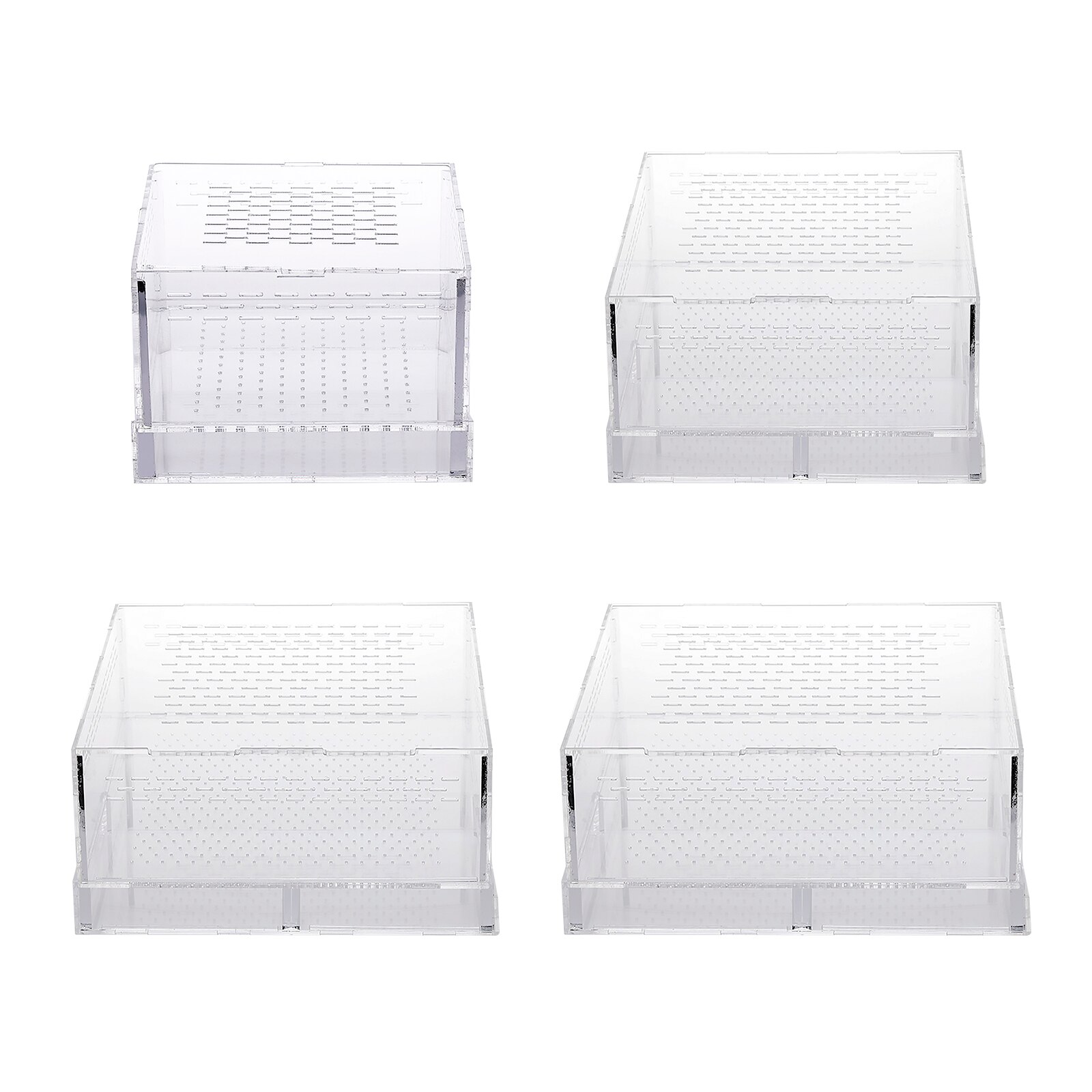 Insect Breeding Box Spiders Breeding Box Reptile Breeding Box Acrylic Climbing Pet Products Translucent Acrylic Feeding Box