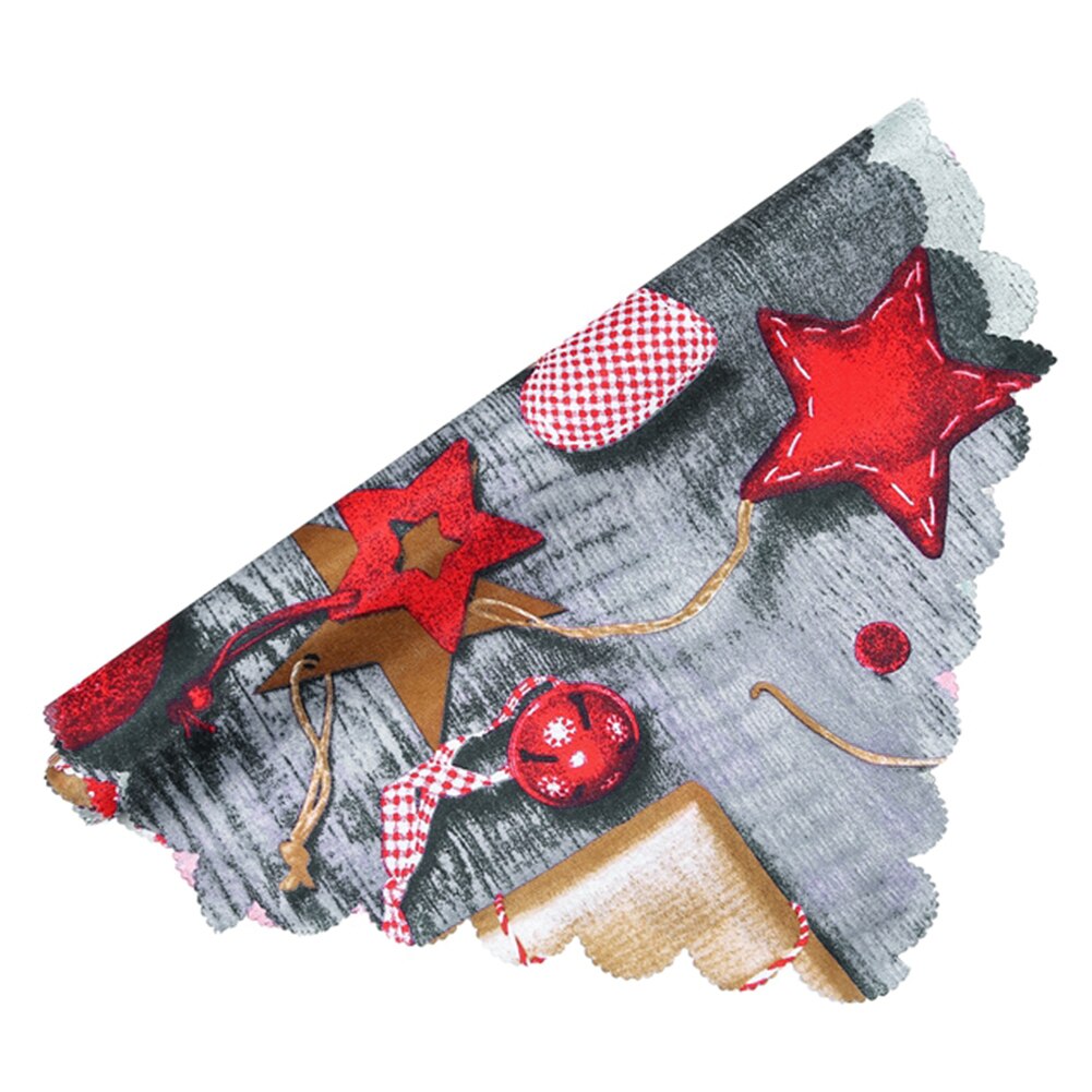 Christmas Table Flag Retro Tablecloth Xmas Table Decorations for Home Party for Creating a Christmas atmosphere
