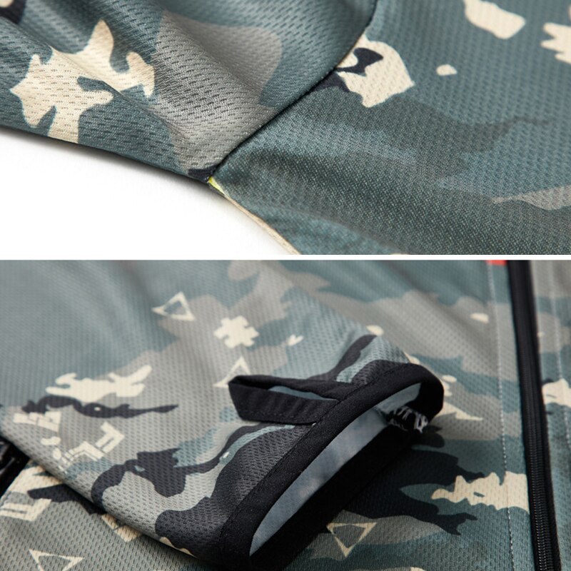 Camouflage Vissen Shirt Ademende Vissen Kleding Mannen Waterdichte Vissen Shirts Vissen Jas Sneldrogend Vissen Kleren