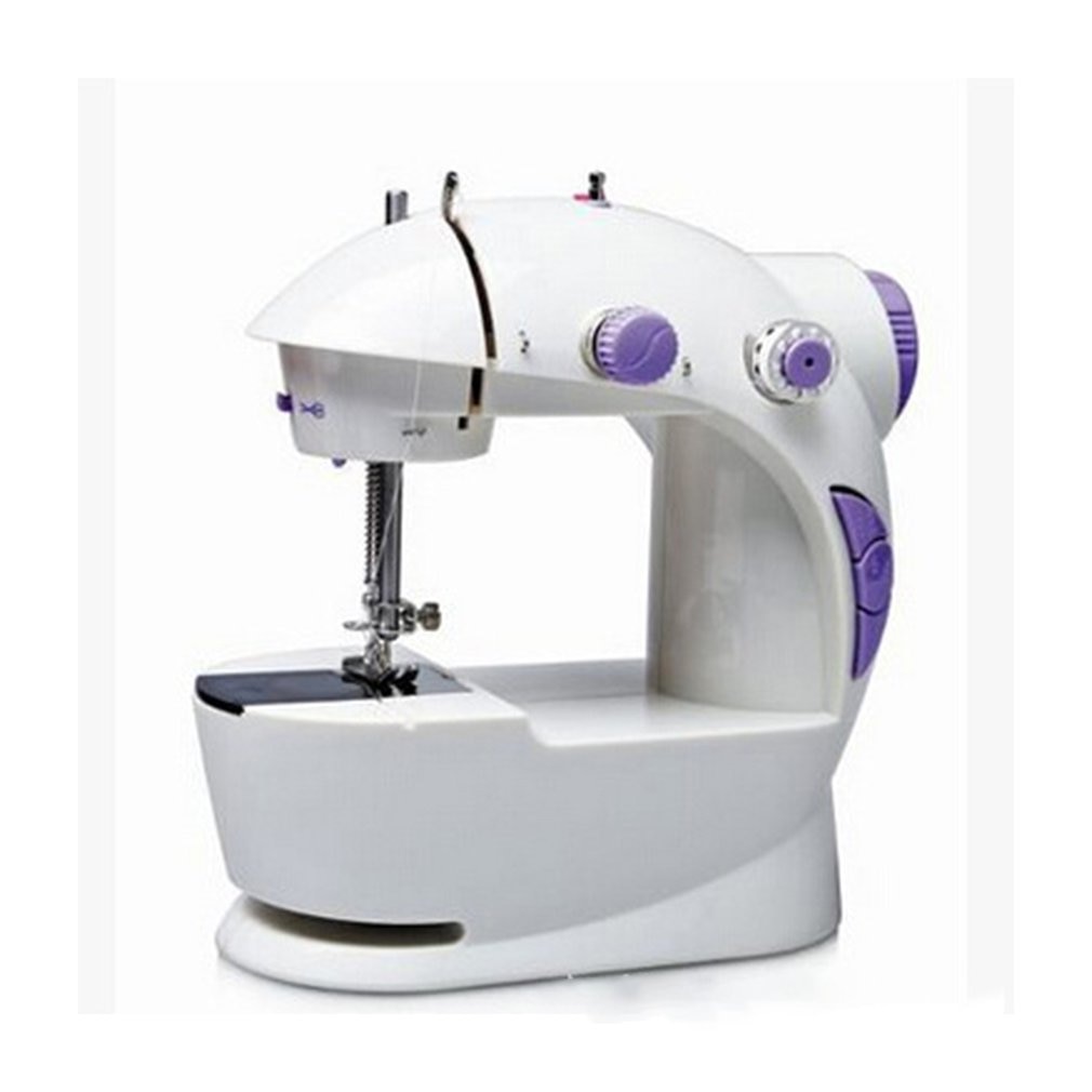 Mini Sewing Machines Set Handheld EU Plug Dual Speed Double Thread Electric Automatic Stitching Rewind Sewing Machine