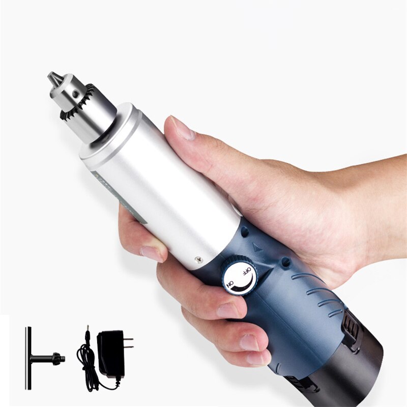 12V Mini Boor Draadloze Elektrische Molen Boormachine Oplaadbare Houtbewerking Graveur Voor Hout Metaal Polijsten Snijden