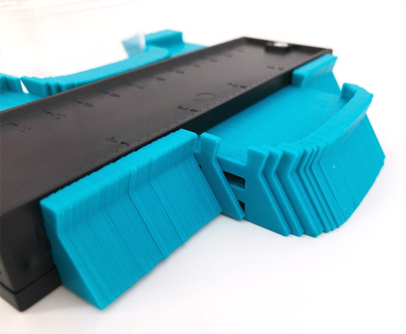 Kształt miernik duplikator profil duplikator miernik kontur znakowanie drewna szablon plastikowy kontur kopiuj powielacz narzędzie pomiarowe