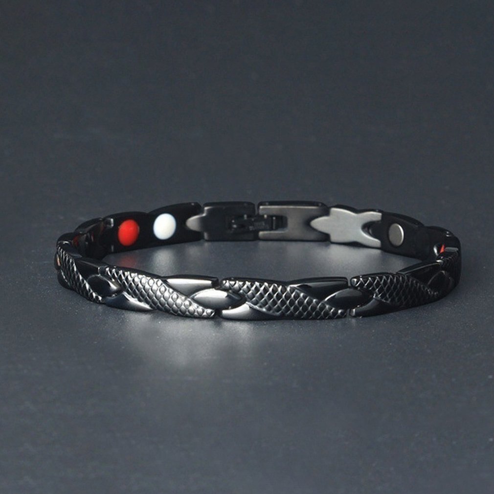 Twisted Dragon Patroon Gezonde Zorg Magnetische Magneet Armband Voor Vrouwen Power Therapie Magneten Armbanden Bangles Voor Vrouwen Mannen