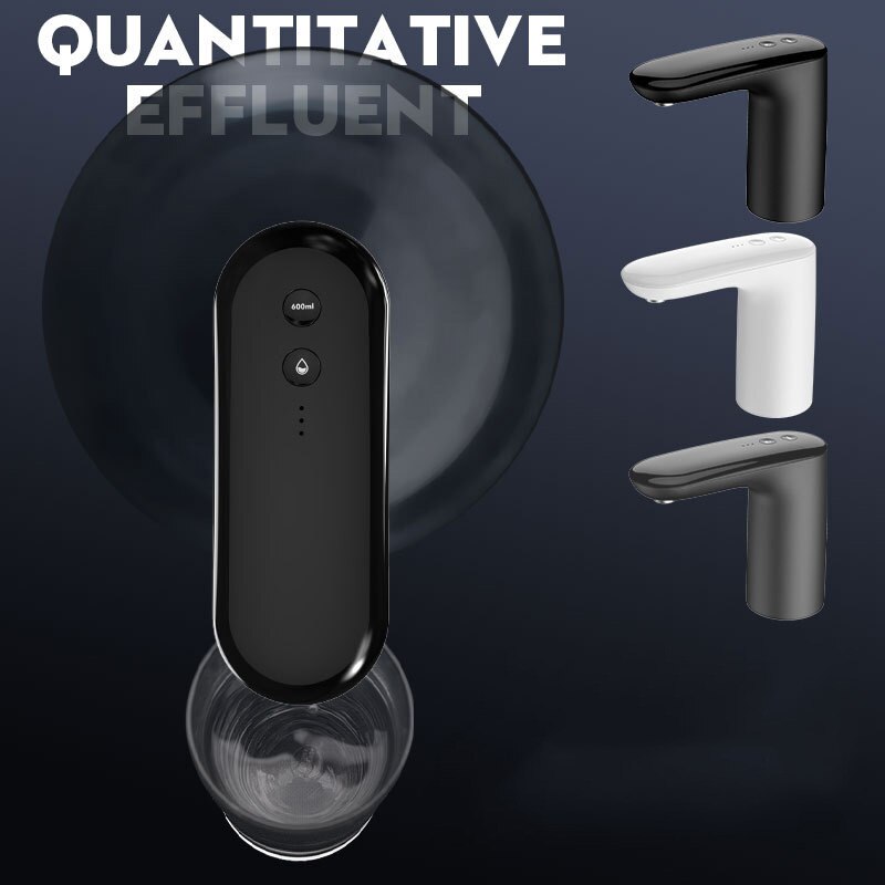 Automatische Water Pomp Voor Fles Draagbare Elektrische Fles Drinkwater Pomp Dispenser Handpomp Flessenwater Usb Opladen