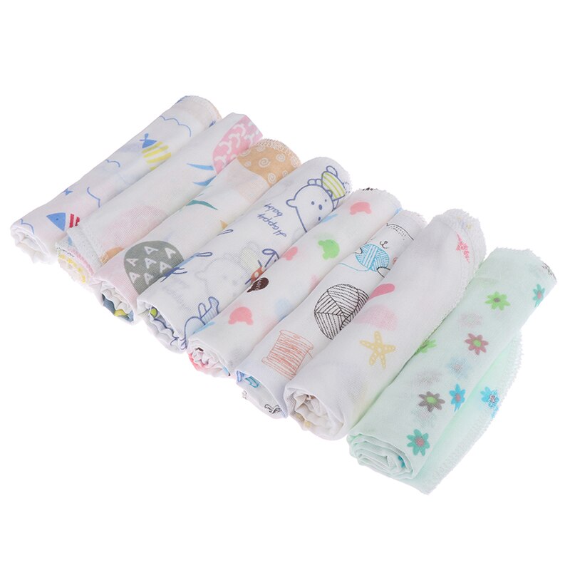 1pc baby cartoon handdoeken baby zakdoek baden voeden gezicht washandje doekje
