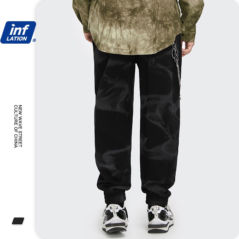 Inflatie tie dye joggingbroek heren streetwear high street hiphop joggingbroek heren joggers harem broek heren 3312w