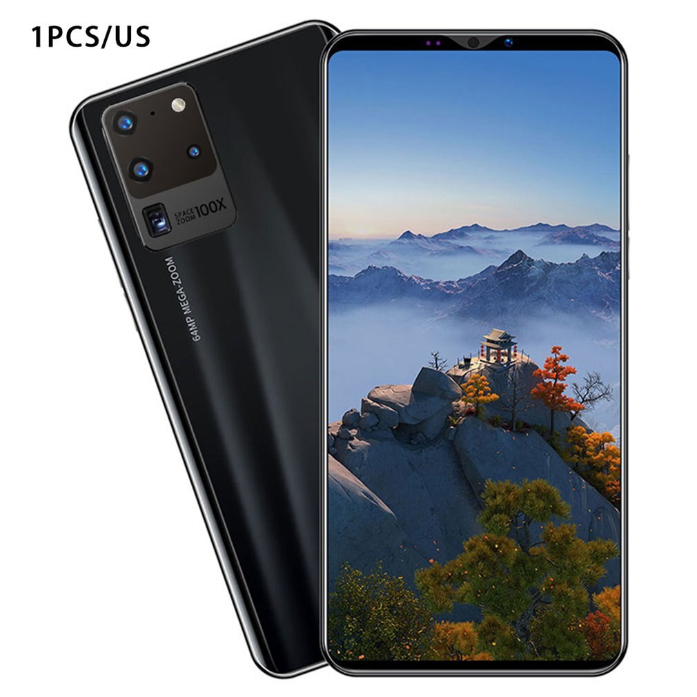Teléfono Inteligente Android, pantalla completa de 5,8 pulgadas, teléfono móvil con doble SIM, 512M + 4G, Quad Core, 3G, S20 Mini