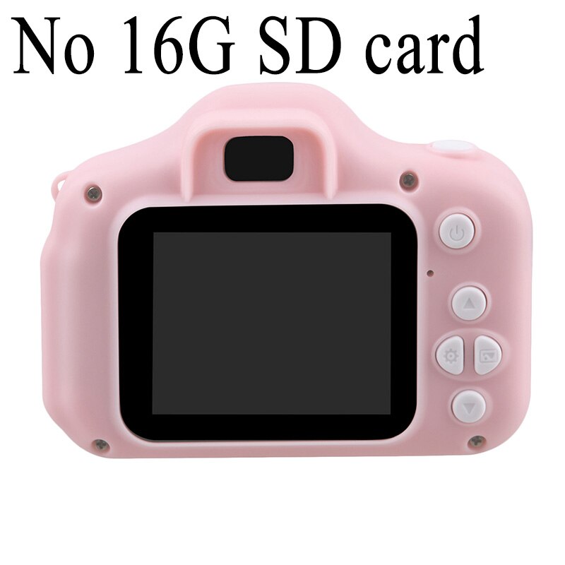 Kids Mini Leuke Elektronische Digitale Camera 2 Inch Scherm Oplaadbare Video Recorder Fotografie Camcorder Camera 'S Toy: Pink 1