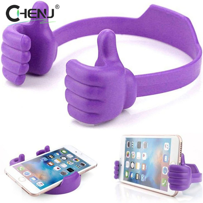 Thumbs Up Mobiele Telefoon Houder Voor Bureau Universele Flexibele Mobiele Telefoon Standaard Voor Tablet Houder Mobiele Telefoon Houder Accessoires